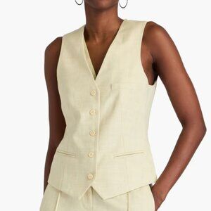 Phillip Lim Woven Vest Yellow